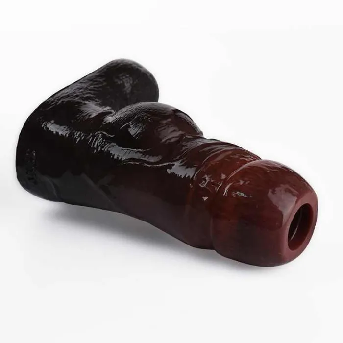 Anal Safystyle WATCH VIDEO Black Penis Sleeve S8112Black