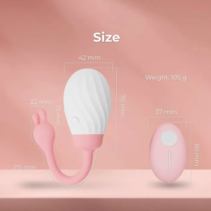 Bellegg Womens Vibrator FRISKY BUSINESS SG Female Sex Toys