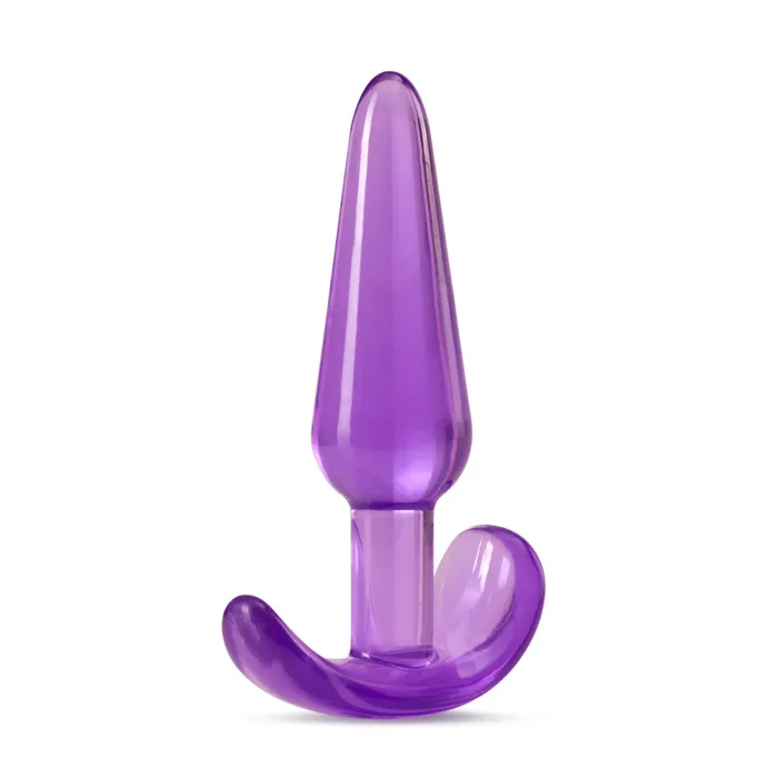 Blush Anal B Yours Slim Tapered SeeThrough Anal Plug Purple Blush Anal B Yours Slim Tapered SeeThrough Anal Plug Purple