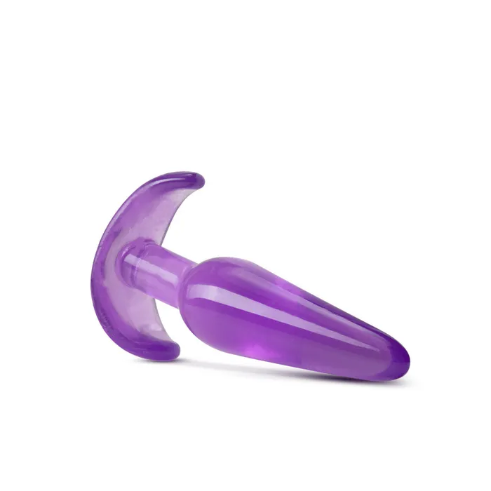 Blush Anal B Yours Slim Tapered SeeThrough Anal Plug Purple Blush Anal B Yours Slim Tapered SeeThrough Anal Plug Purple