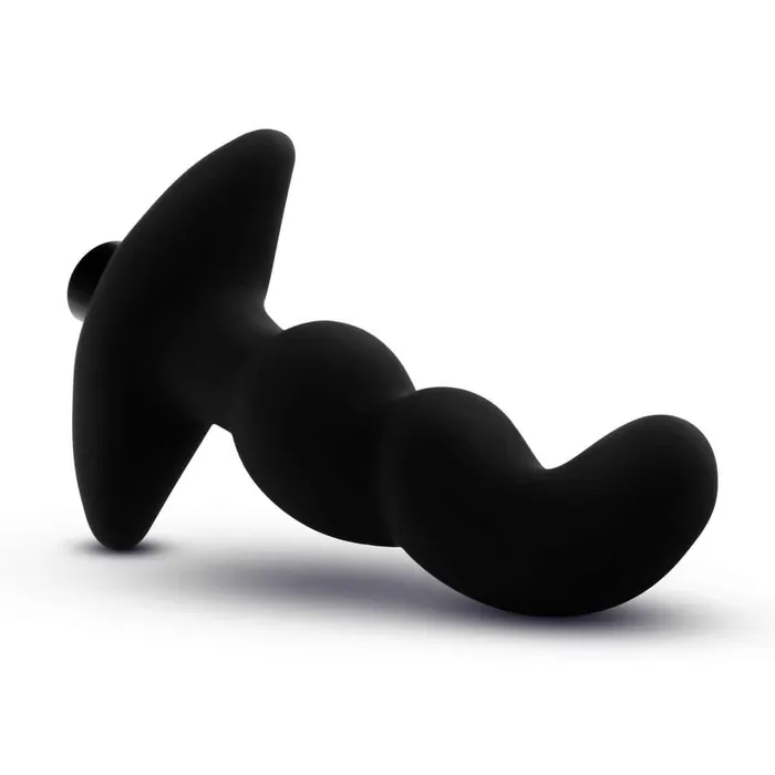 Blush Anal Silicone Vibrating Prostate Massager 03 Black