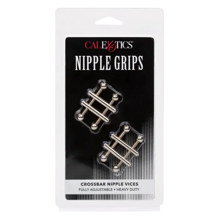 CalExotics Nipple Grips Crossbar Nipple Vices Nipple Clitoral Toys