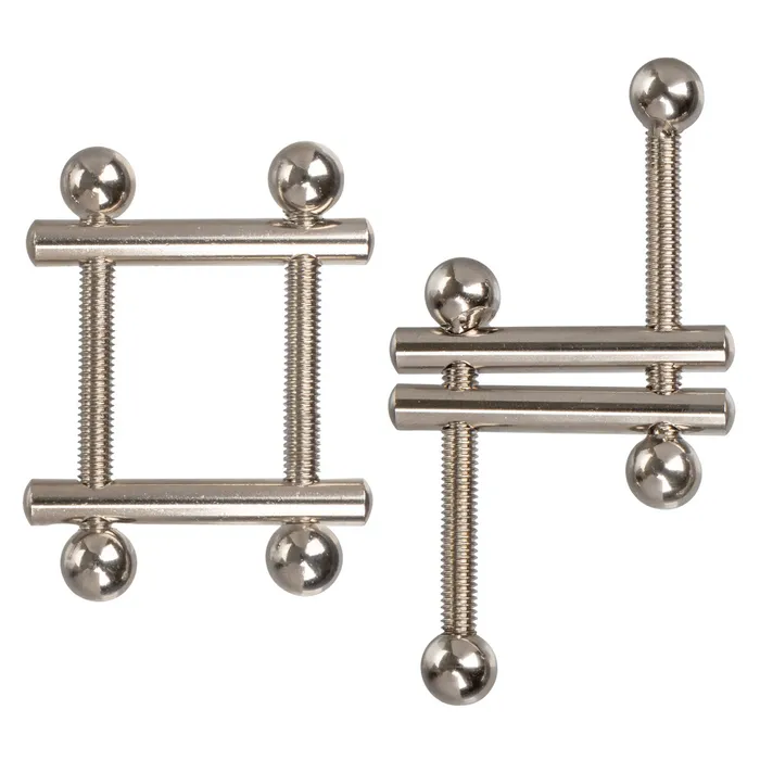 CalExotics Nipple Grips Crossbar Nipple Vices Nipple Clitoral Toys