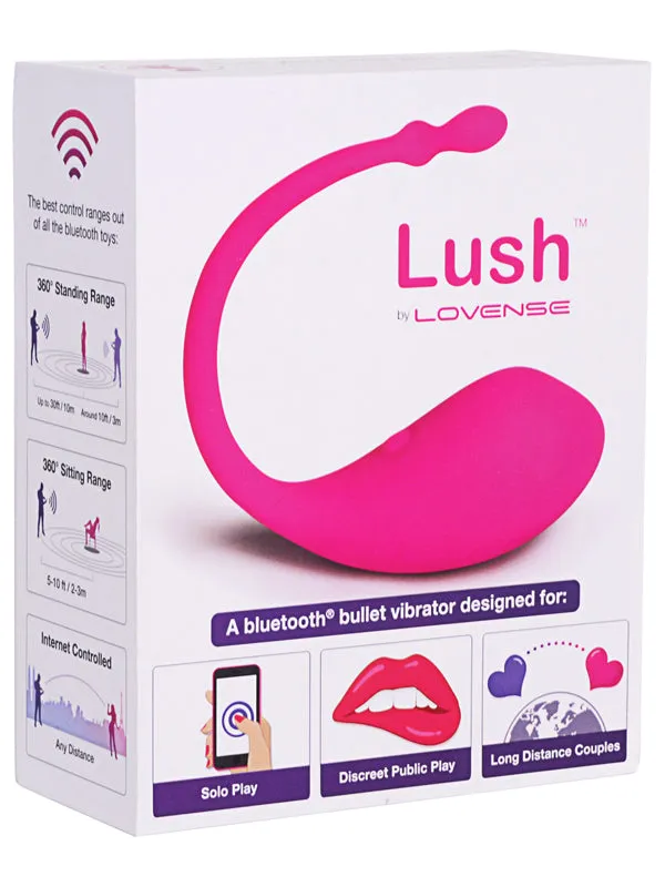 Calvista Lovense Lush Bluetooth RemoteControlled Egg Vibrator Female Sex Toys