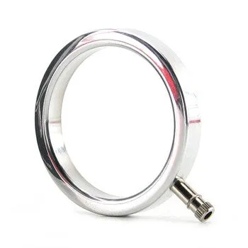 Calvista Male Sex Toys ElectraStim ElectraRing Solid Metal Cock Ring 34mm