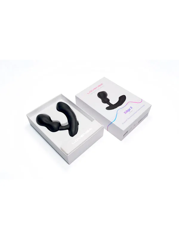 Calvista Male Sex Toys Lovense Edge 2 Vibrating Bluetooth Prostate Massager