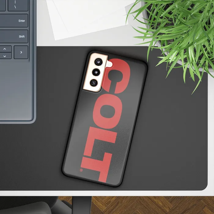 COLT Red Black Logo Mobile Phone Case Printify Anal
