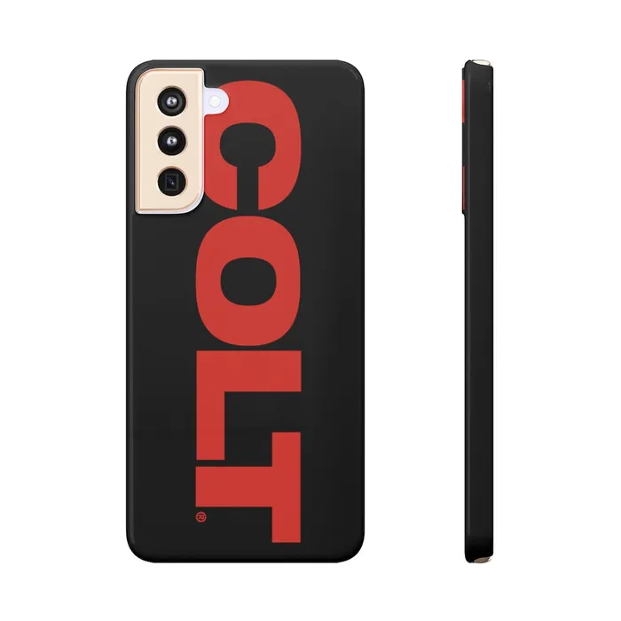 COLT Red Black Logo Mobile Phone Case Printify Anal