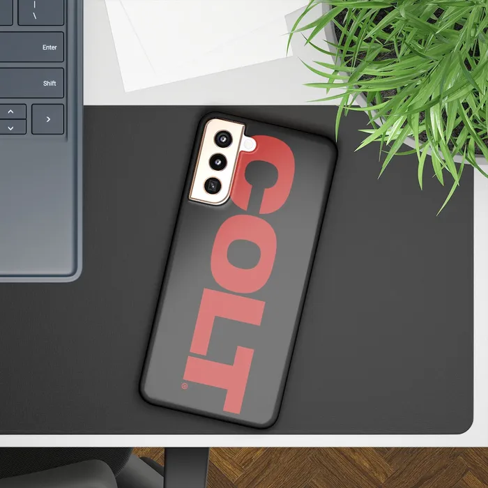 COLT Red Black Logo Mobile Phone Case Printify Anal