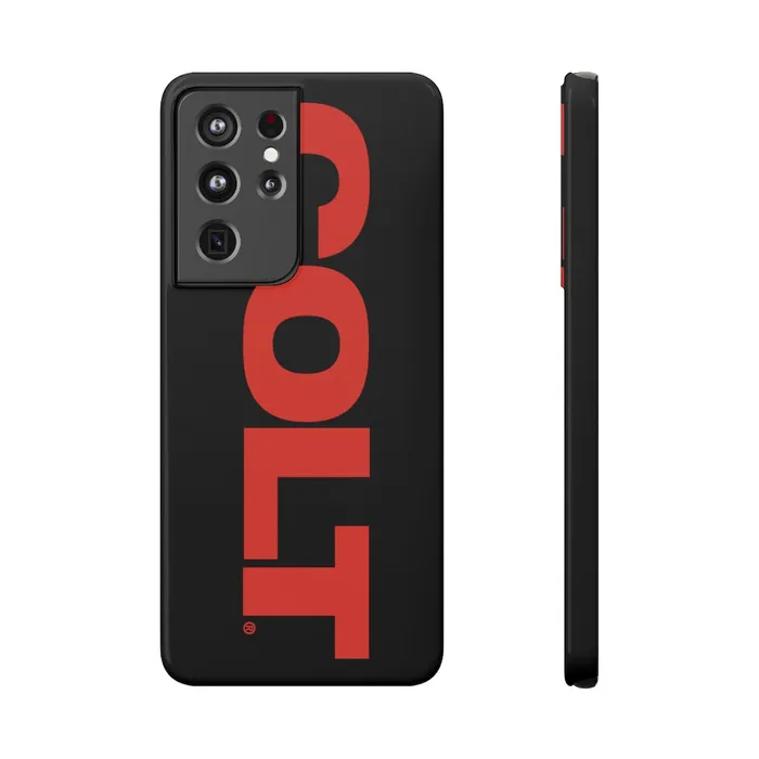 COLT Red Black Logo Mobile Phone Case Printify Anal