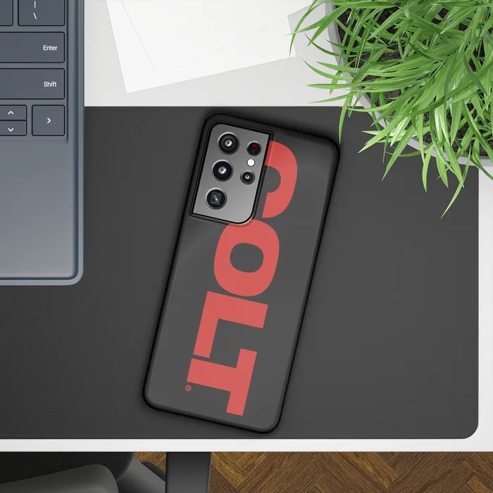 COLT Red Black Logo Mobile Phone Case Printify Anal