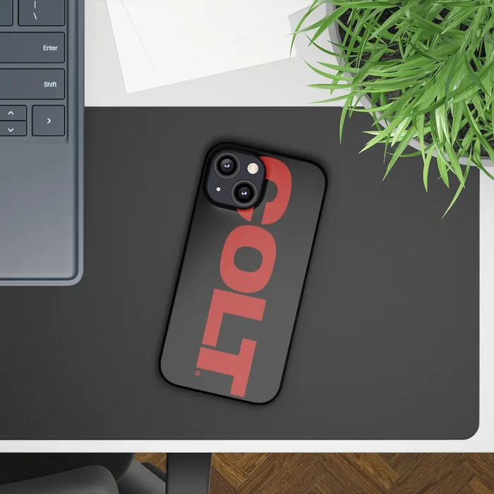 COLT Red Black Logo Mobile Phone Case Printify Anal