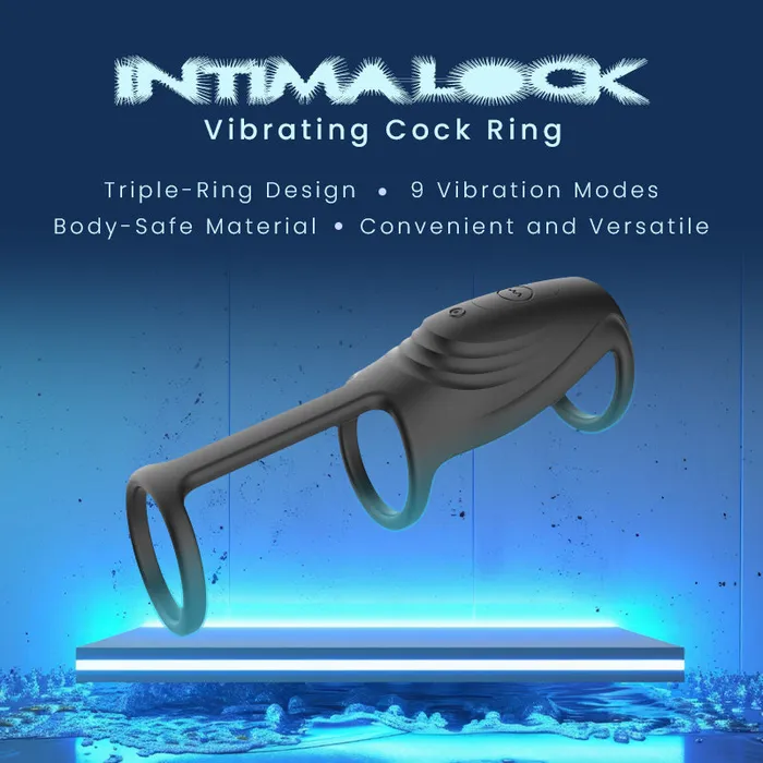 Couples FRISKY BUSINESS SG Intima Lock Vibrating Cock Ring