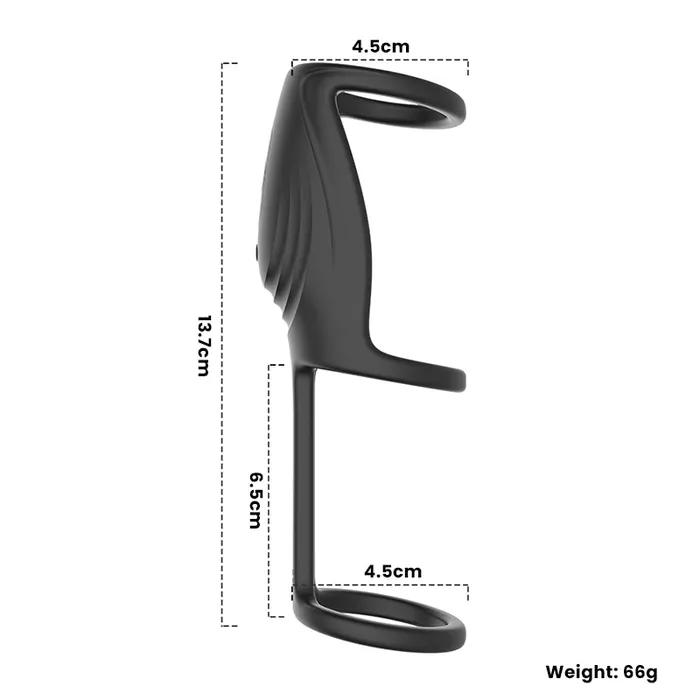 Couples FRISKY BUSINESS SG Intima Lock Vibrating Cock Ring