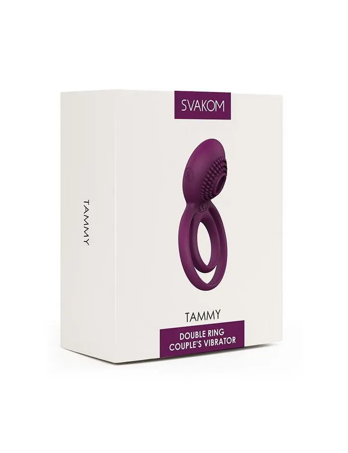 Couples Svakom SVAKOM Tammy DoubleRing Couples Vibrator