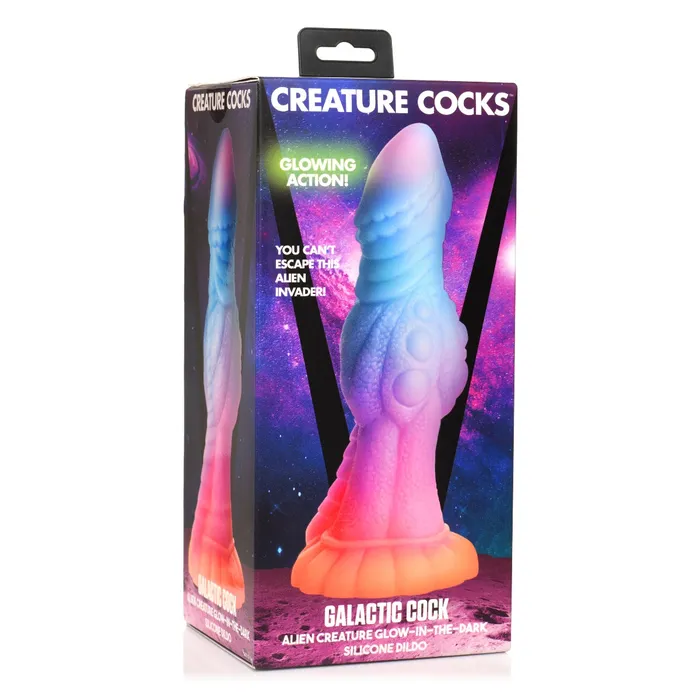 Creature Cocks Dildos Creature Cocks Galactic Cock Alien Creature Glow In The Dark Silicone Dildo