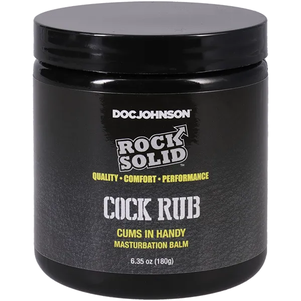 Doc Johnson Dildos Rock Solid Cock Rub Cums In Handy