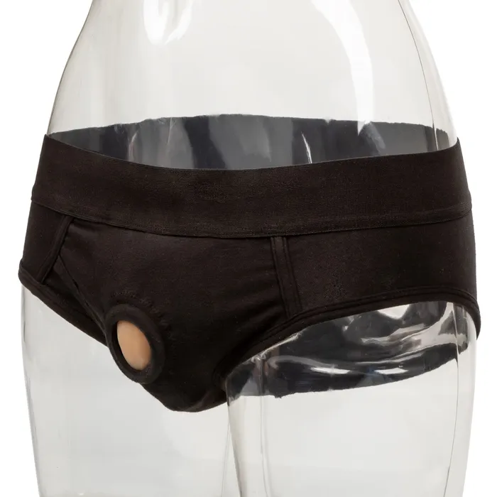 Doc Johnson Male Sex Toys Packer Gear 4 Silicone Packing Penis Tan