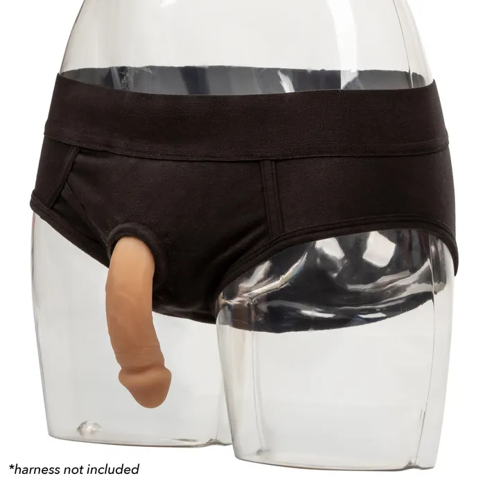 Doc Johnson Male Sex Toys Packer Gear 4 Silicone Packing Penis Tan