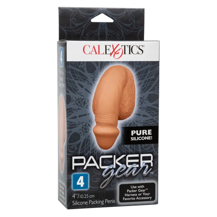 Doc Johnson Male Sex Toys Packer Gear 4 Silicone Packing Penis Tan