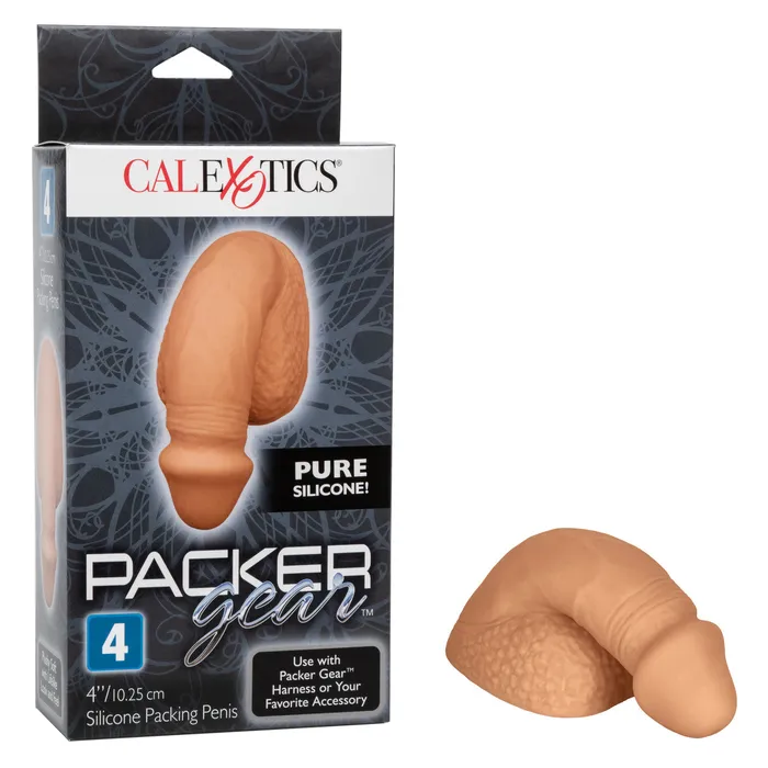 Doc Johnson Male Sex Toys Packer Gear 4 Silicone Packing Penis Tan