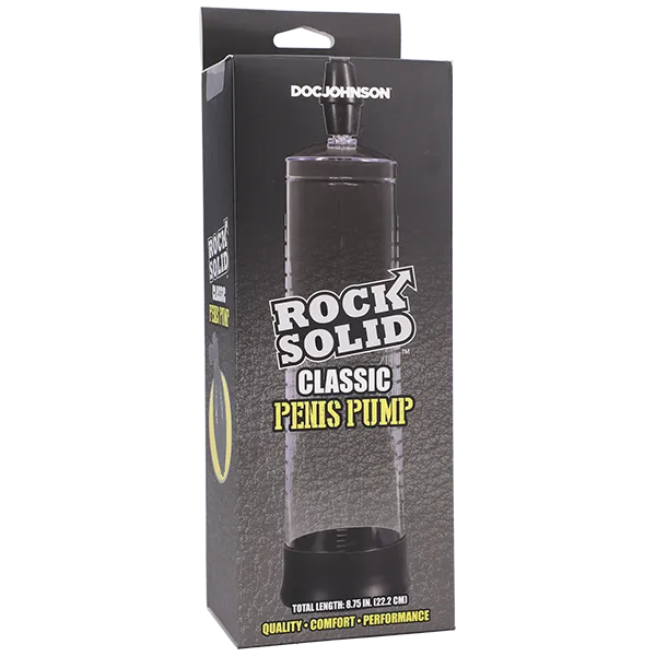 Doc Johnson Male Sex Toys Rock Solid Classic Penis Pump
