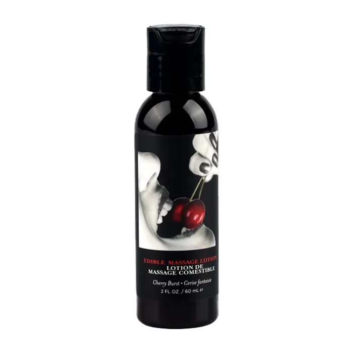 Earthly Body Couples Earthly Body Edible Massage Lotion Cherry 2oz60ml