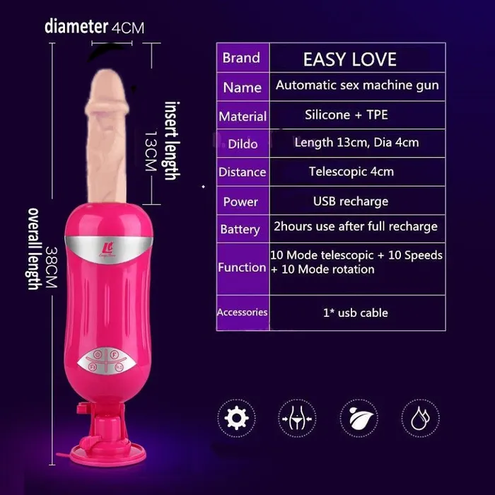 Female Sex Toys Automatic Sex Machine FRISKY BUSINESS SG