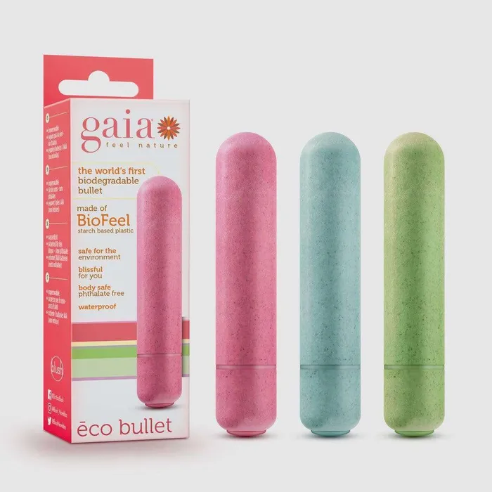 Female Sex Toys Blush Gaia Eco Biadegradable Bullet Vibrator Coral Female Sex Toys Blush Gaia Eco Biadegradable Bullet Vibrator Coral