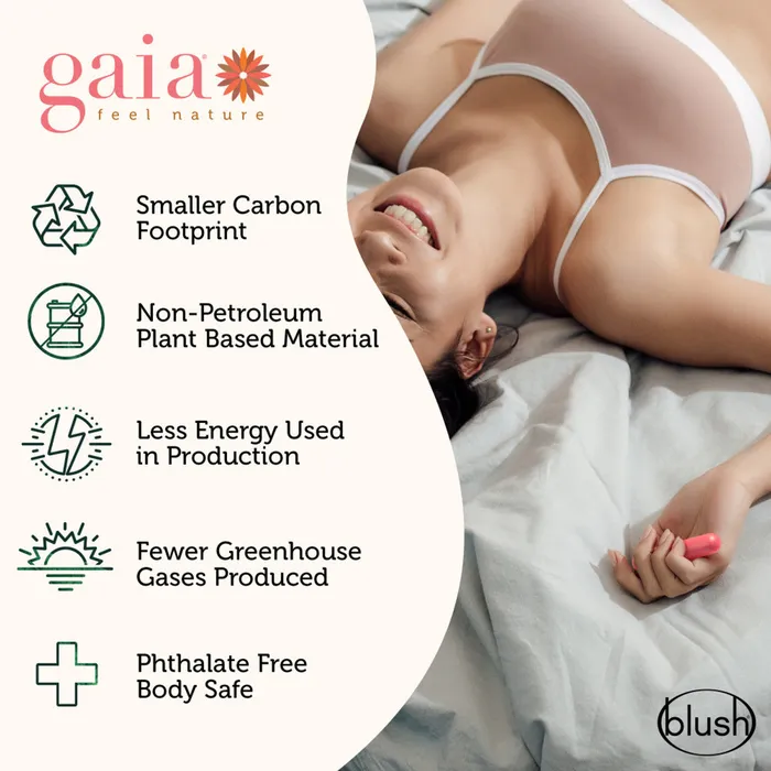Female Sex Toys Blush Gaia Eco Biadegradable Bullet Vibrator Coral Female Sex Toys Blush Gaia Eco Biadegradable Bullet Vibrator Coral