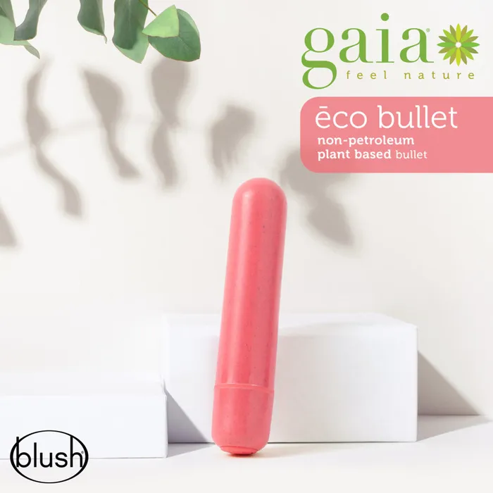 Female Sex Toys Blush Gaia Eco Biadegradable Bullet Vibrator Coral Female Sex Toys Blush Gaia Eco Biadegradable Bullet Vibrator Coral