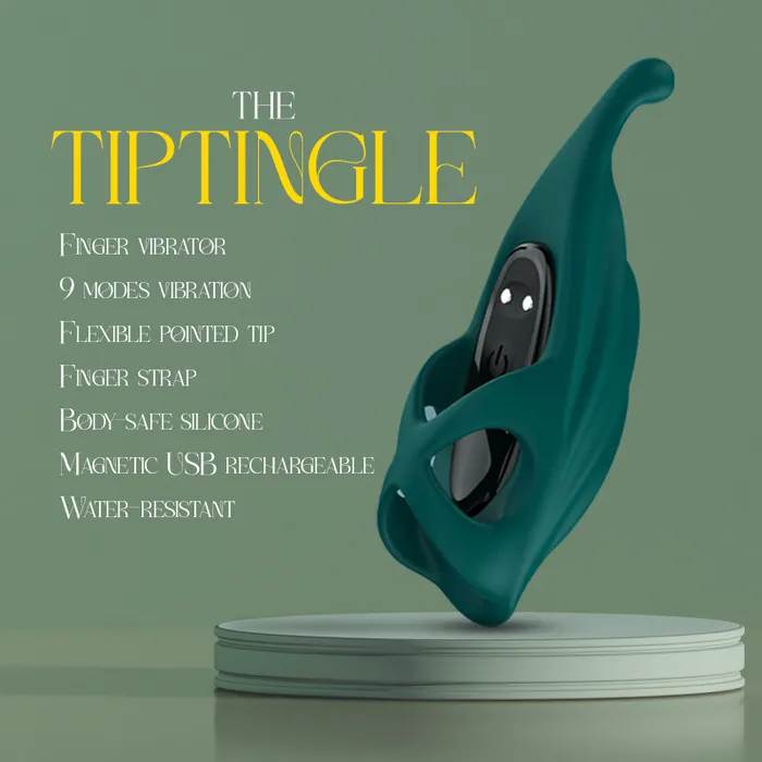 Female Sex Toys Rhythm Bliss Tip Tingle Finger Vibrator FRISKY BUSINESS SG