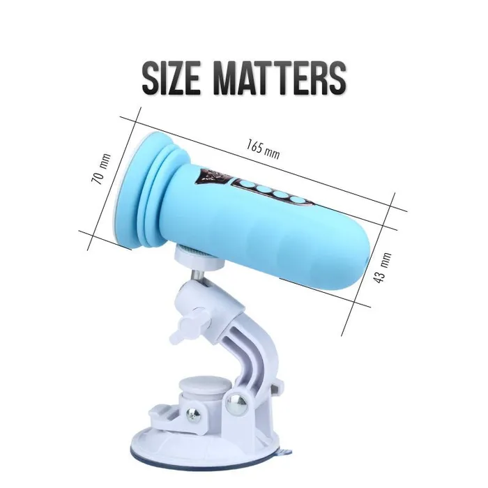 FRISKY BUSINESS SG Female Sex Toys Hanks Capsule Retractable Sex Machine with Suction Cup Dildo