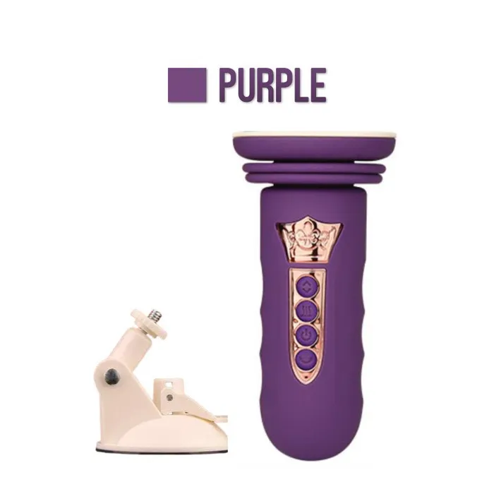 FRISKY BUSINESS SG Female Sex Toys Hanks Capsule Retractable Sex Machine with Suction Cup Dildo