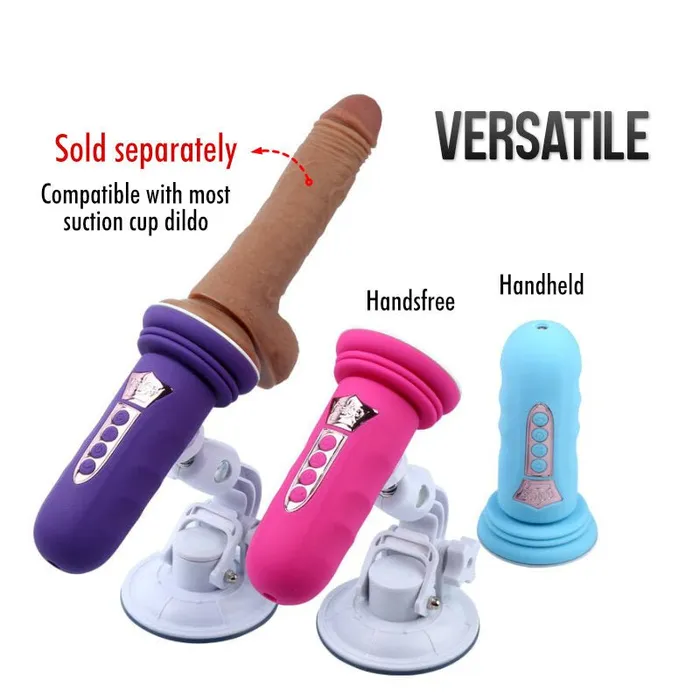 FRISKY BUSINESS SG Female Sex Toys Hanks Capsule Retractable Sex Machine with Suction Cup Dildo