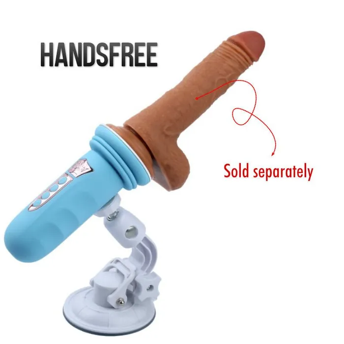 FRISKY BUSINESS SG Female Sex Toys Hanks Capsule Retractable Sex Machine with Suction Cup Dildo