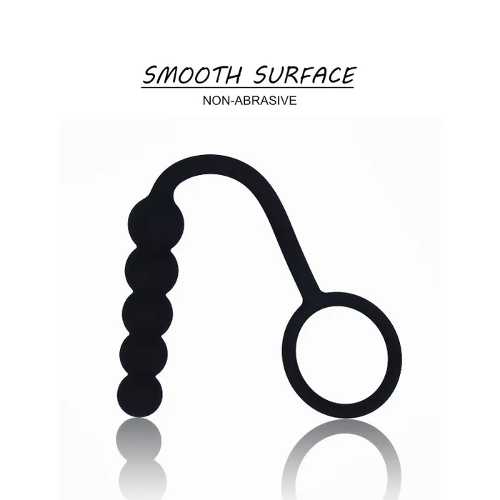 FRISKY BUSINESS SG Male Sex Toys Ecstasy Duo Silicon Cock Ring With Anal Bead