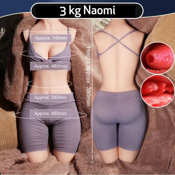 FRISKY BUSINESS SG Naomi Realistic Torso Masturbator Male Sex Toys