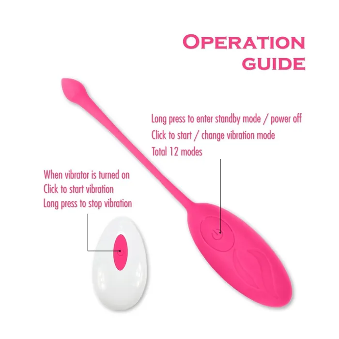 FRISKY BUSINESS SG Naughty Tadpole Wireless Egg Vibrator Female Sex Toys