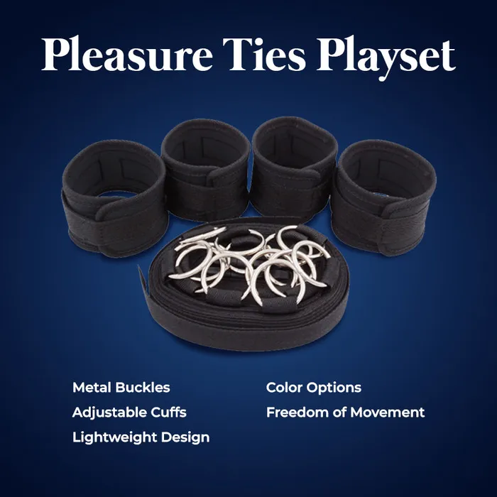 FRISKY BUSINESS SG Pleasure Ties Playset SM Bondage Couples