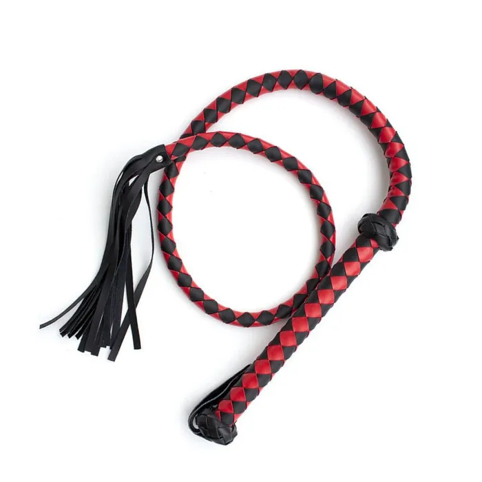 FRISKY BUSINESS SG Restraints BDSM 14 m Long Novelty PU Leather Whip