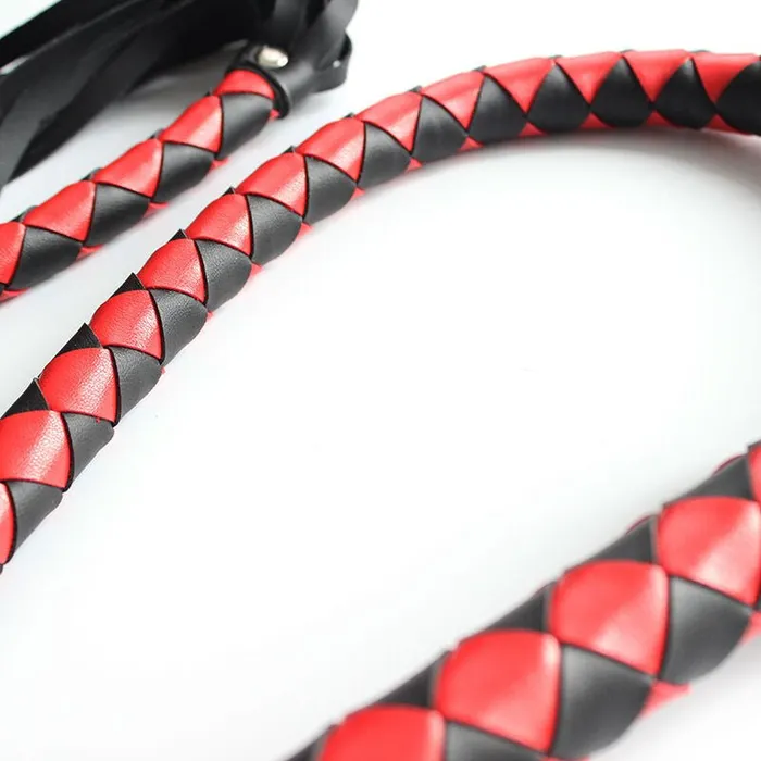 FRISKY BUSINESS SG Restraints BDSM 14 m Long Novelty PU Leather Whip
