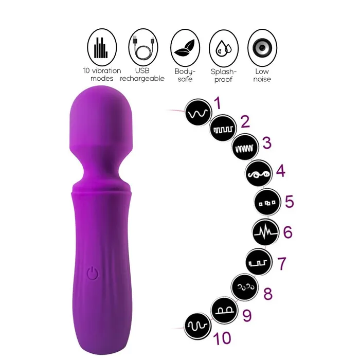 FRISKY BUSINESS SG Vibrators Lust Flex Mini Wand Vibrator
