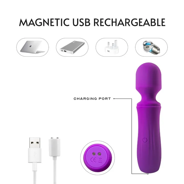 FRISKY BUSINESS SG Vibrators Lust Flex Mini Wand Vibrator