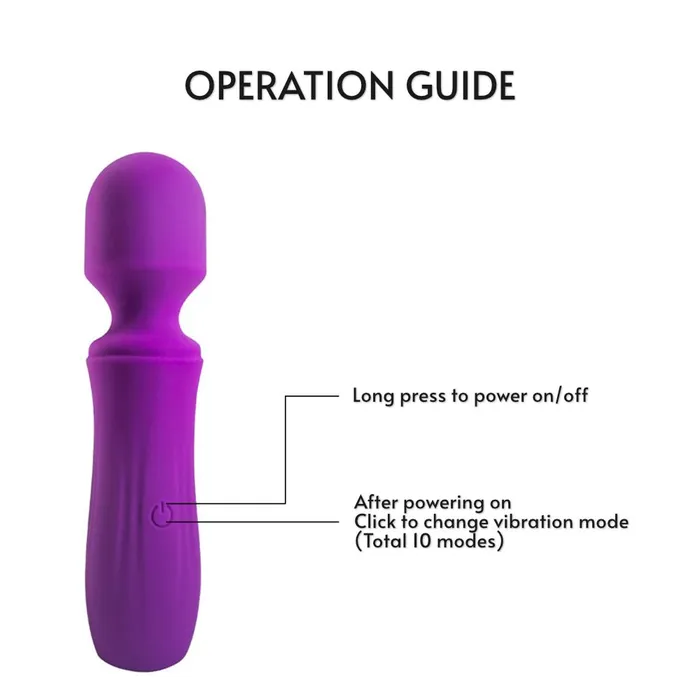 FRISKY BUSINESS SG Vibrators Lust Flex Mini Wand Vibrator