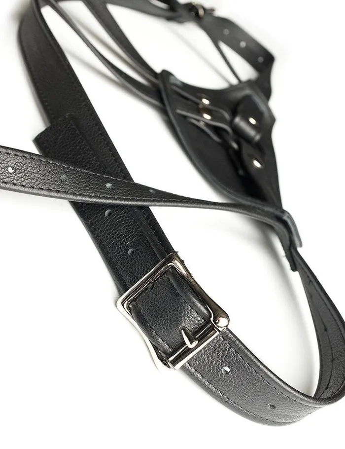 Full Curves Leather Strapon Harness The Stockroom Female Sex Toys