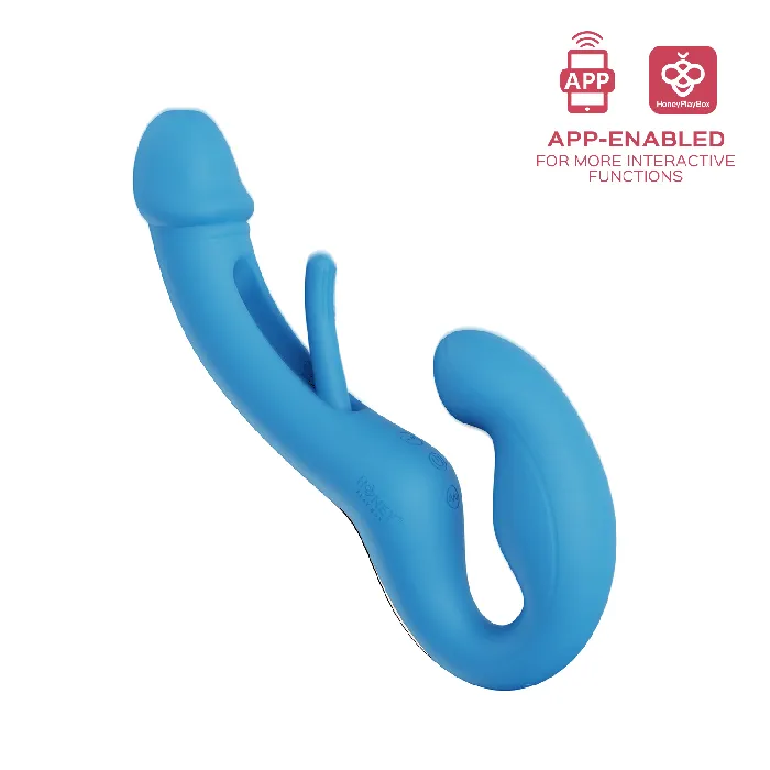 Honey Play Box Female Sex Toys Harmony Duo AppEnabled Strapless Strap On