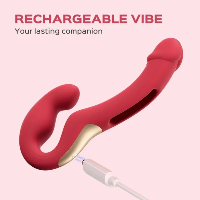 Honey Play Box Female Sex Toys Harmony Duo AppEnabled Strapless Strap On