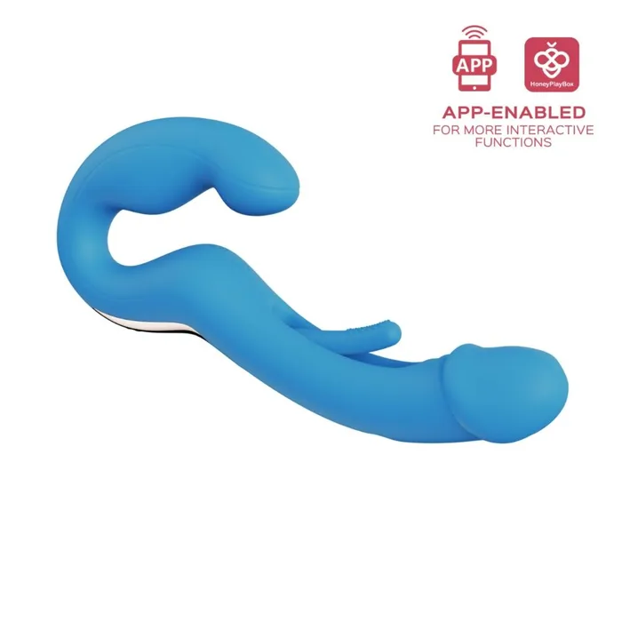 Honey Play Box Female Sex Toys Harmony Duo AppEnabled Strapless Strap On