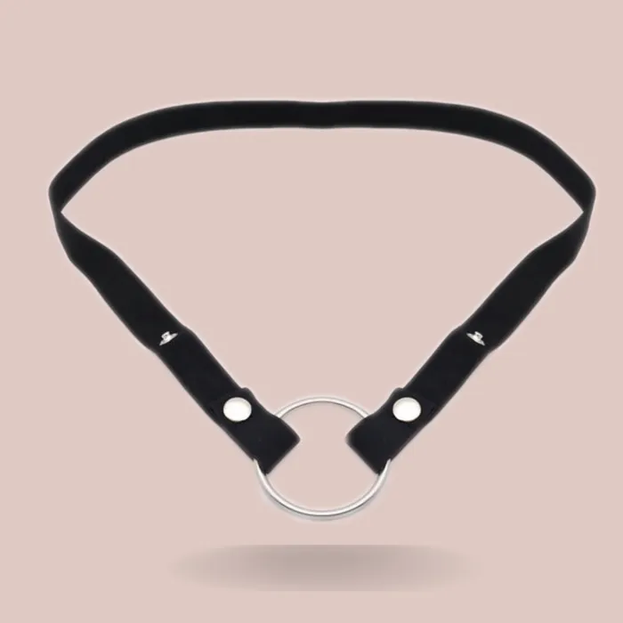 House of Chastity Male Sex Toys Elasticated Chastity Cage Belt